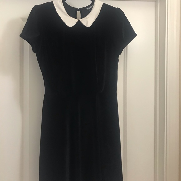 Hot Topic Dresses & Skirts - Wednesday Addams Velvet Dress